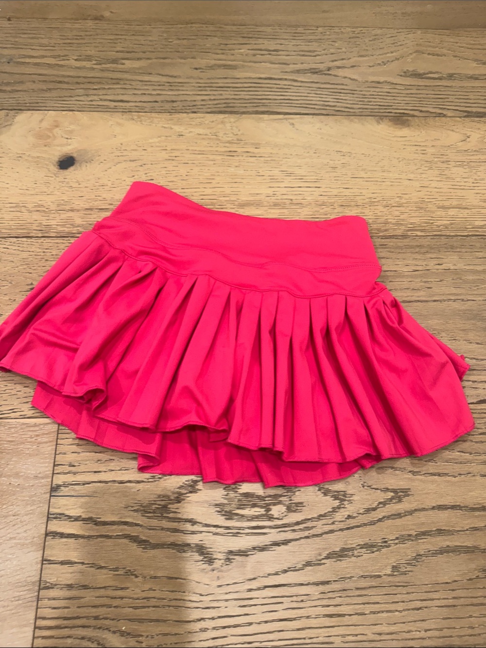 Girls’ Hot Pink Pleated Active Skirt